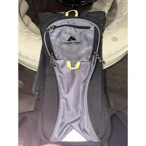 Ozark Trail 2 Liter Gray Black Hydration Pack JUST BAG READ DESCRIPTION